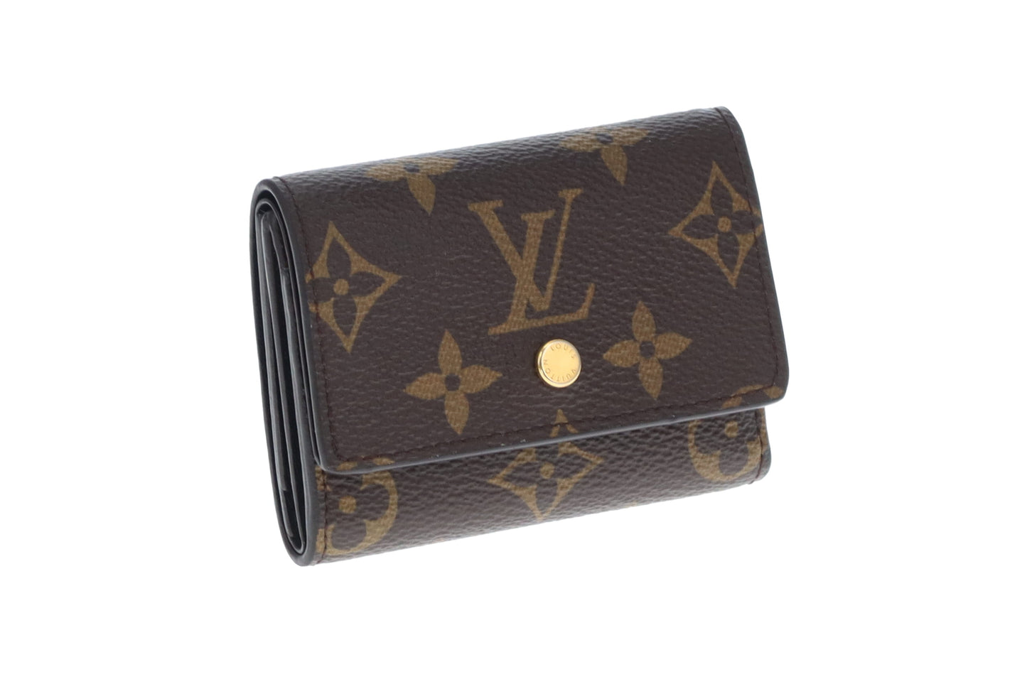 Louis Vuitton Monogram Noir Small Card Nano Wallet
