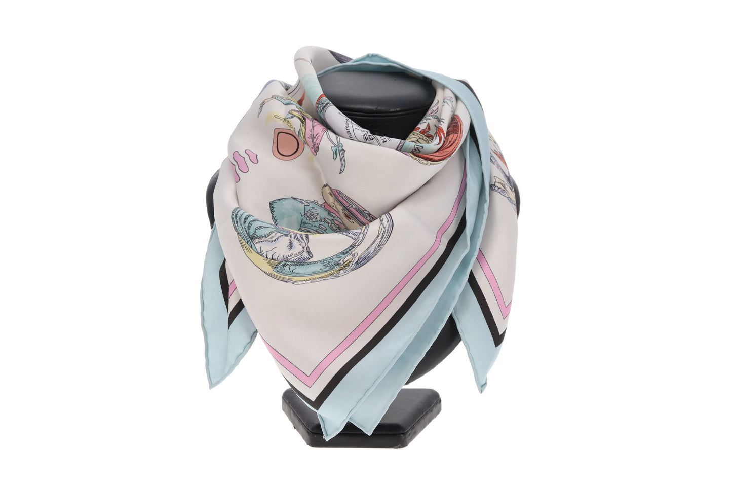 Hermes Silk 70cm Soie Vintage Les Anamorphoses