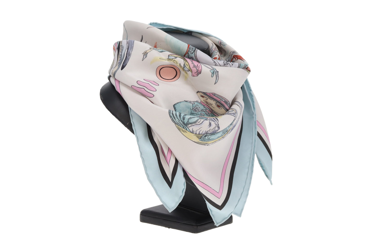 Hermes Silk 70cm Soie Vintage Les Anamorphoses