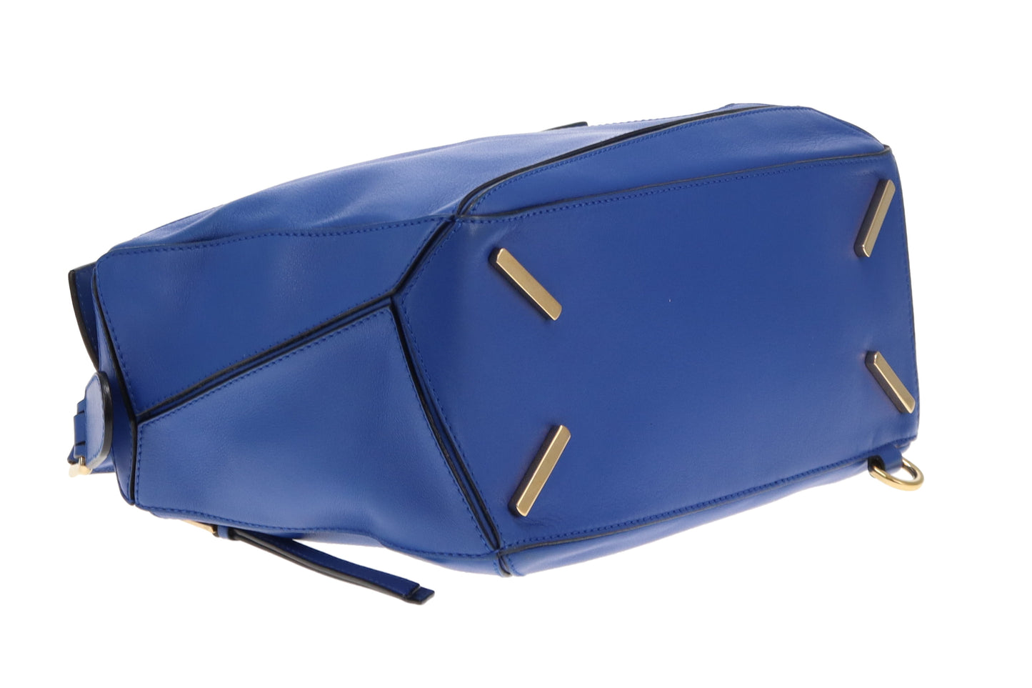 Loewe Puzzle Bag Medium Electric Blue Leather