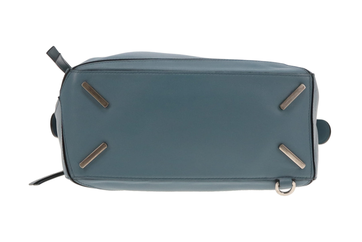 Loewe Puzzle Bag Medium Blue Leather