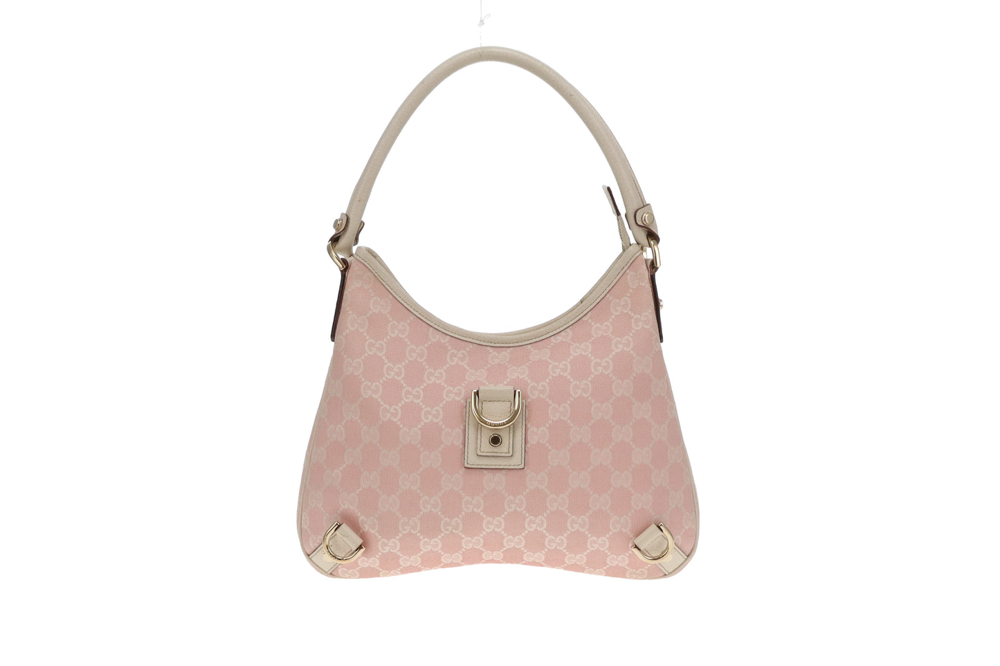 Gucci Abbey D Ring Pink GG Canvas