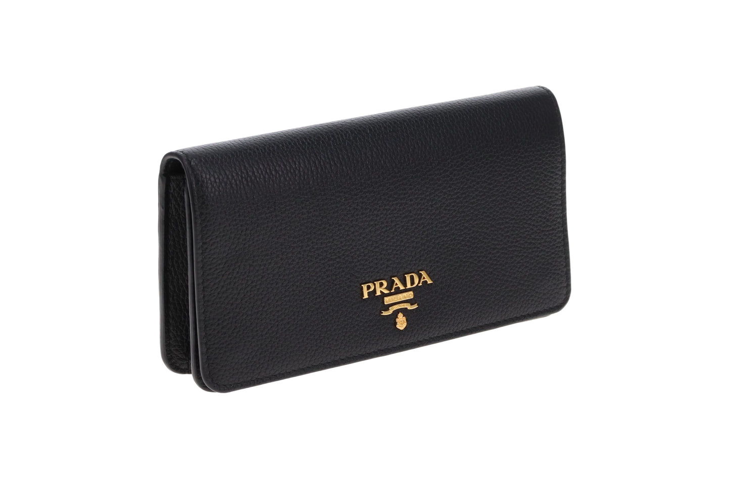Prada Chain Wallet Black GHW