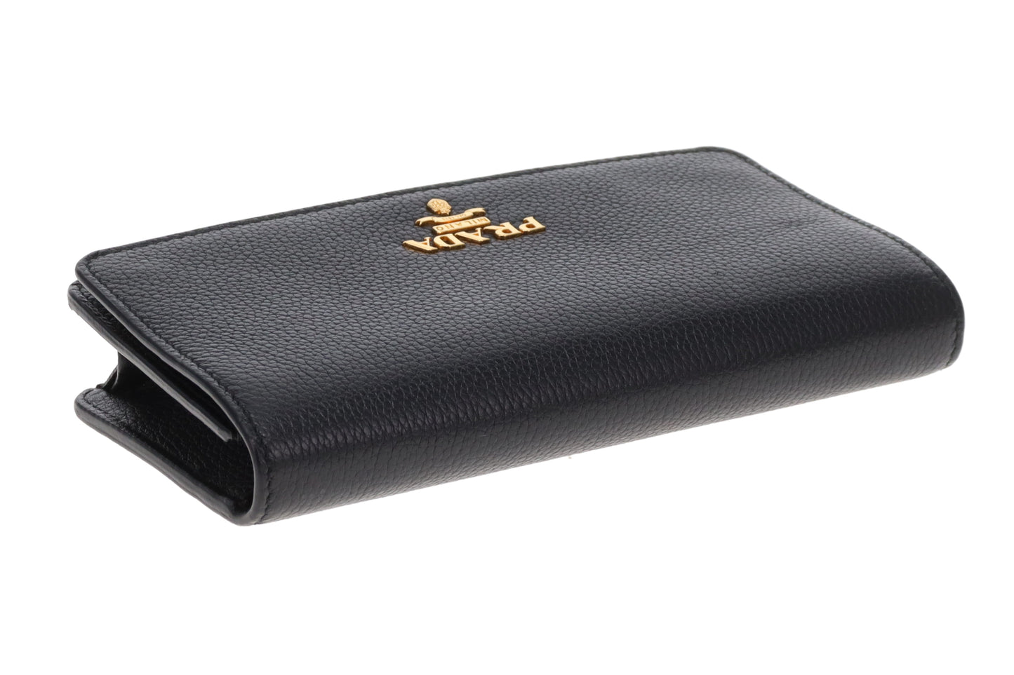 Prada Chain Wallet Black GHW