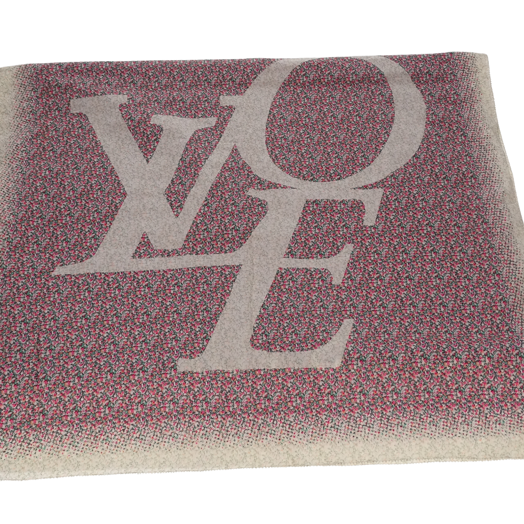 Louis Vuitton Tribute Cotton Long Scarf