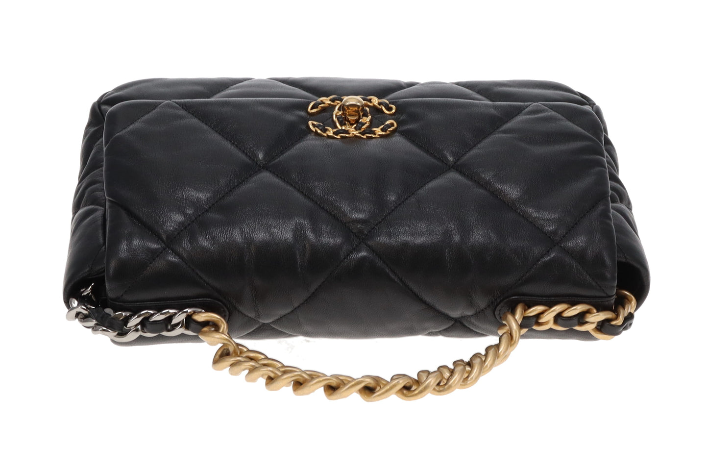 Chanel 19 Goatskin Large Black (30 Series) 2021