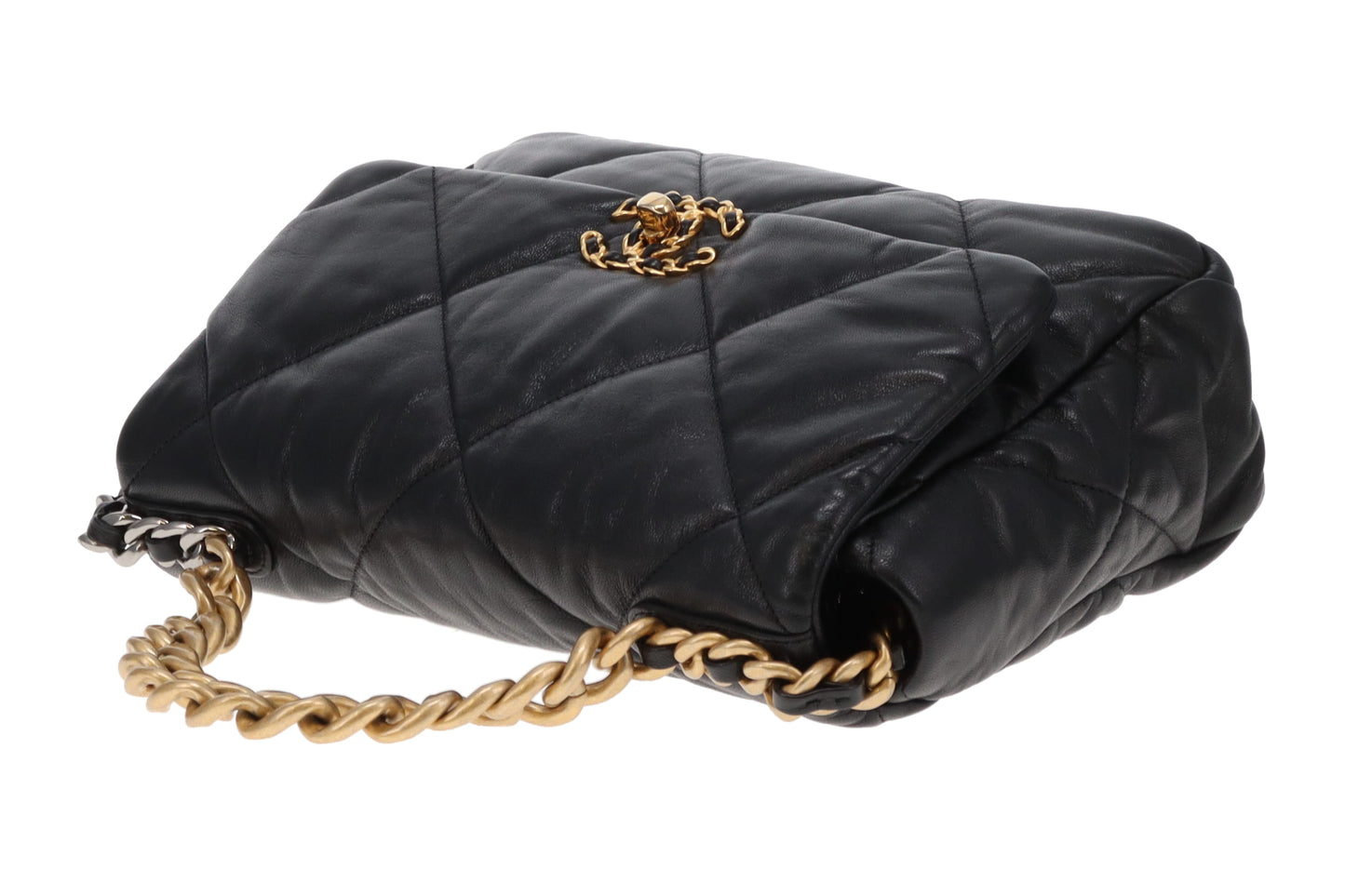 Chanel 19 Goatskin Large Black (30 Series) 2021