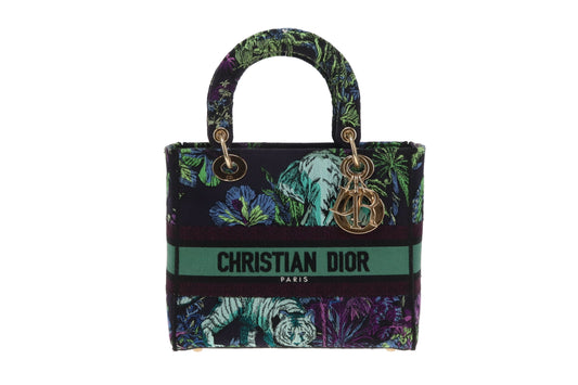 Dior Lady Dior D-Lite Medium Toile De Jouy Voyage 2023