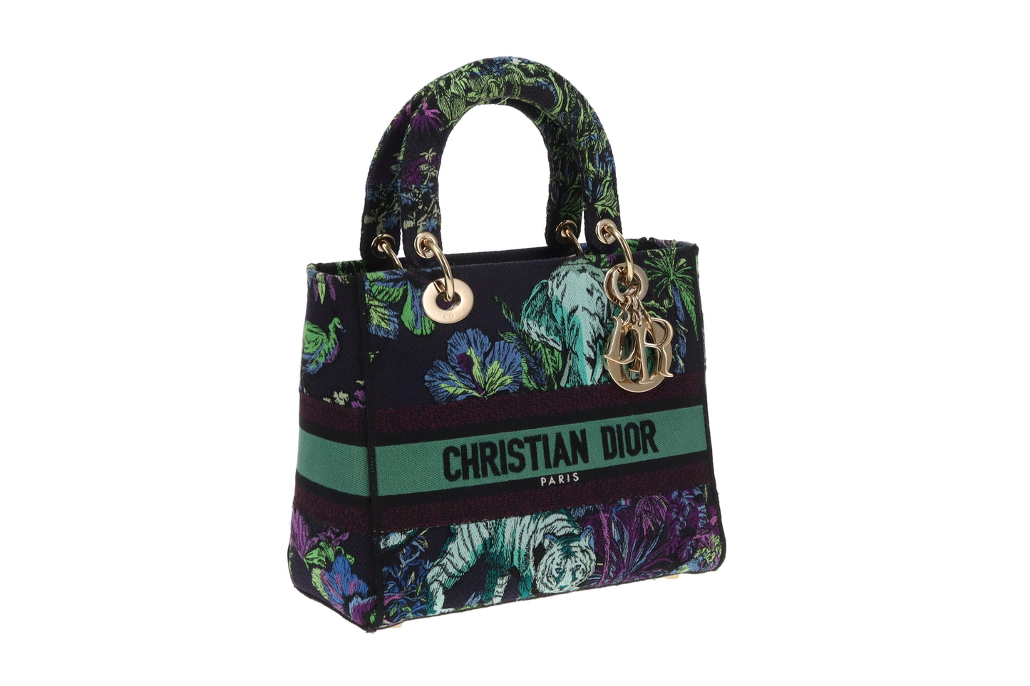 Dior Lady Dior D-Lite Medium Toile De Jouy Voyage 2023