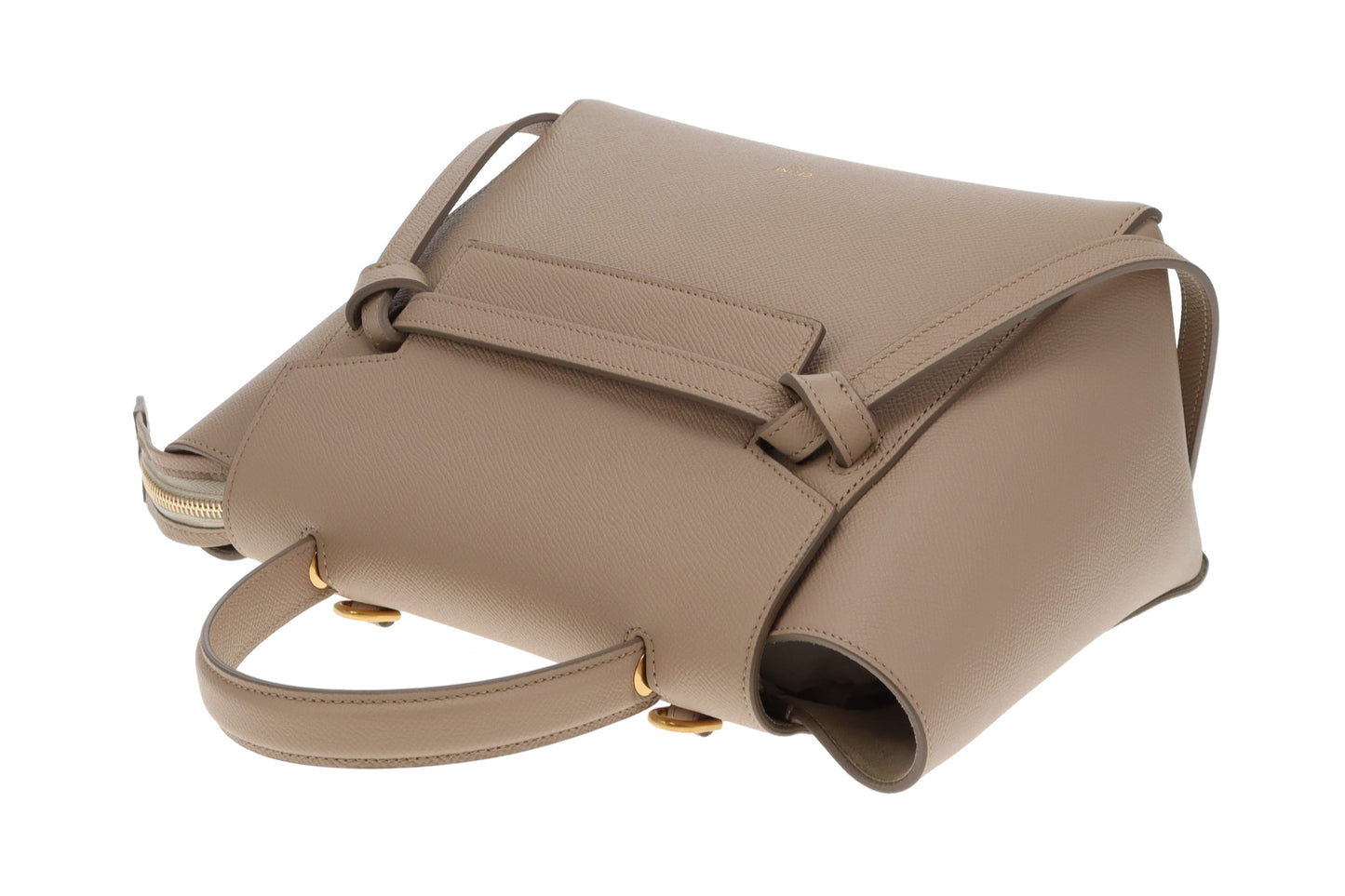 Celine Belt Bag Micro Sand GHW