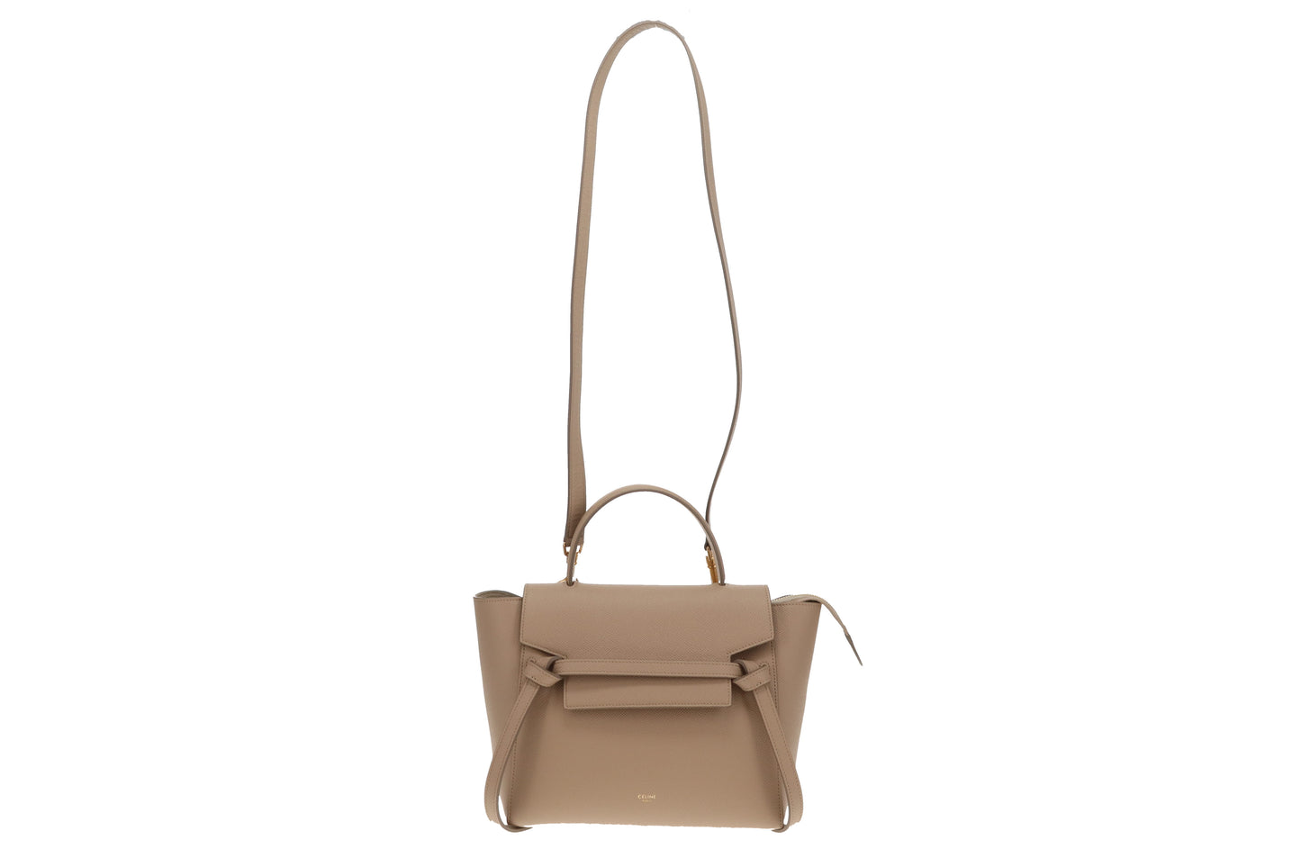 Celine Belt Bag Micro Sand GHW