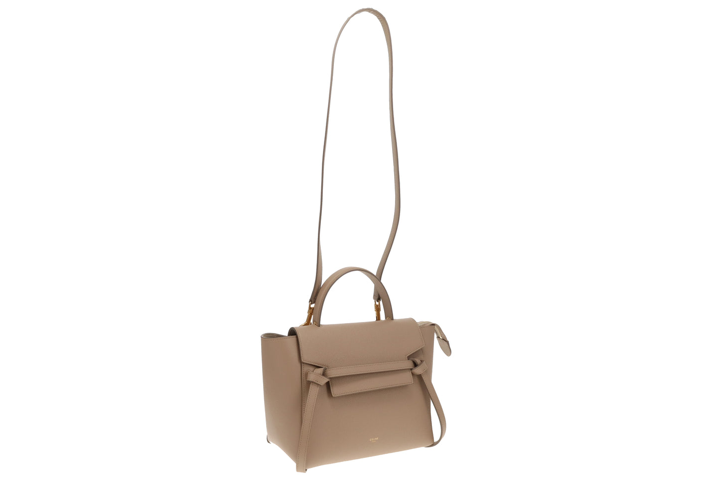 Celine Belt Bag Micro Sand GHW