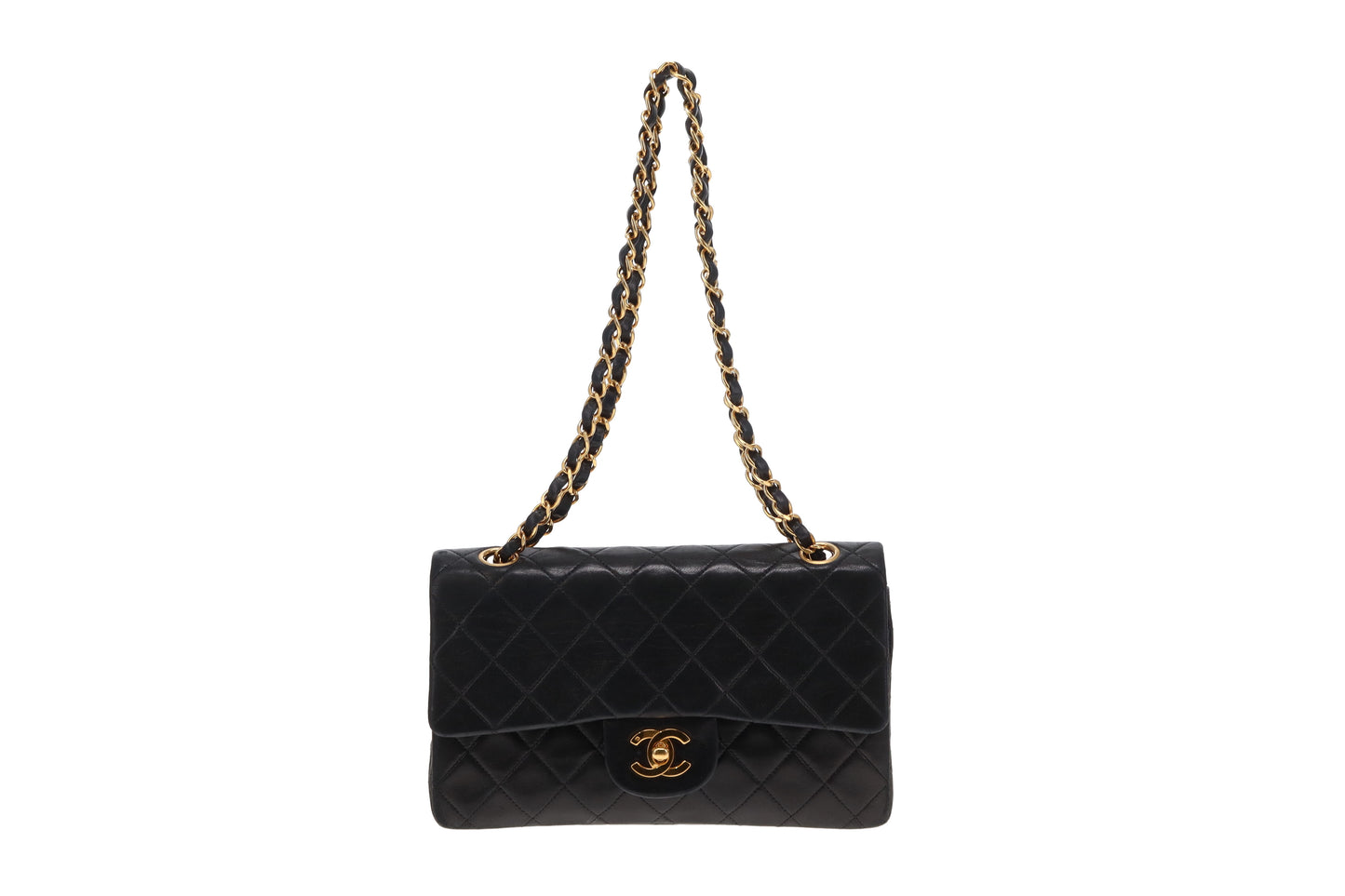 Chanel Classic Double Flap Vintage Black Small 1991/94