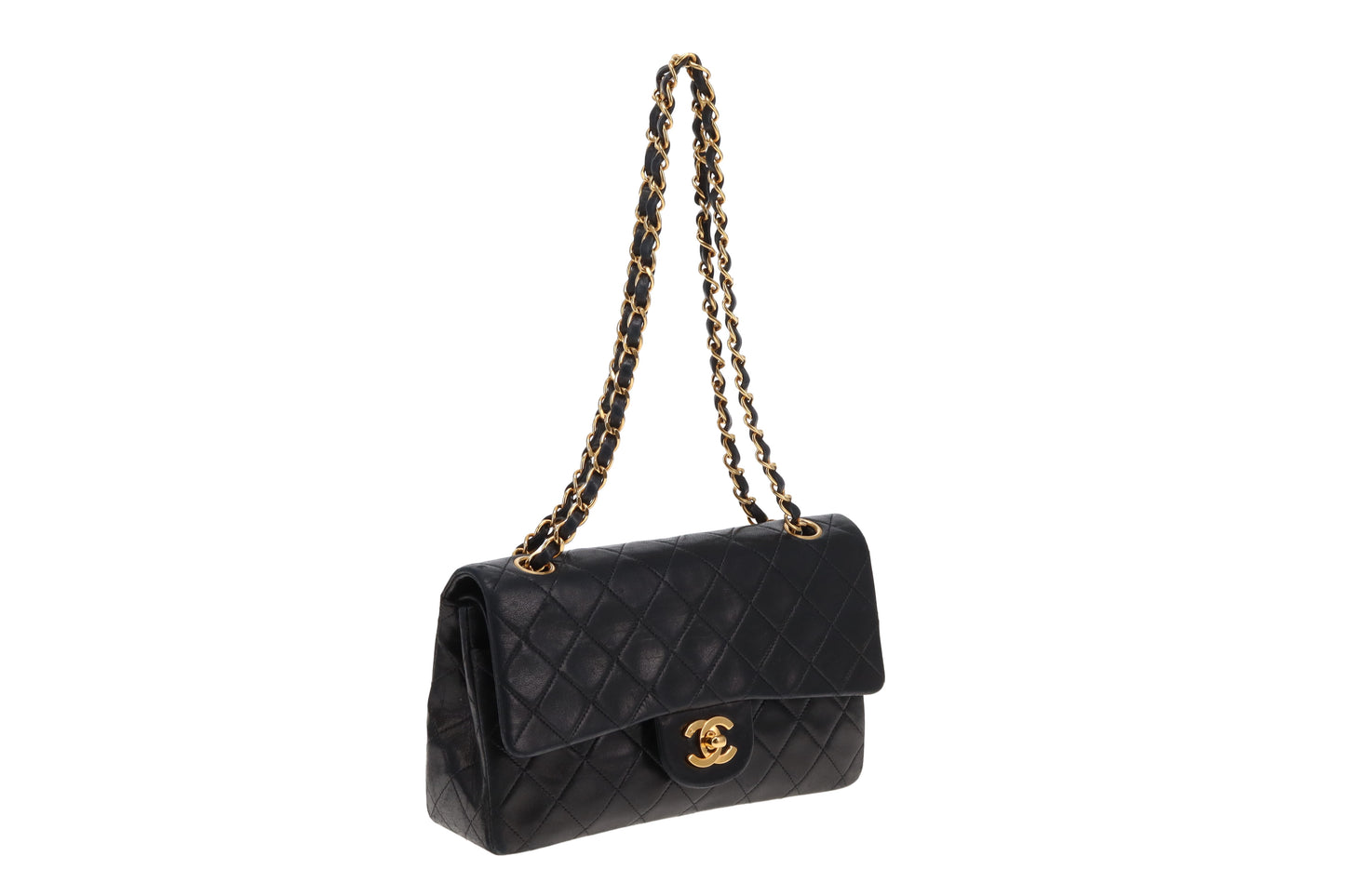 Chanel Classic Double Flap Vintage Black Small 1991/94