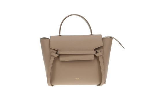 Celine Belt Bag Micro Sand GHW