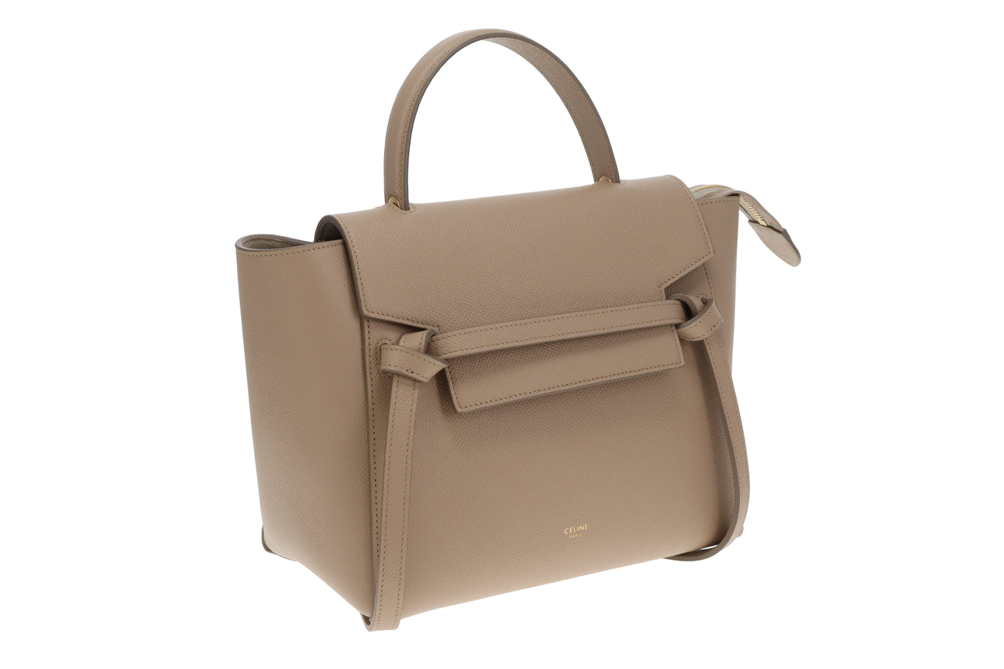 Celine Belt Bag Micro Sand GHW