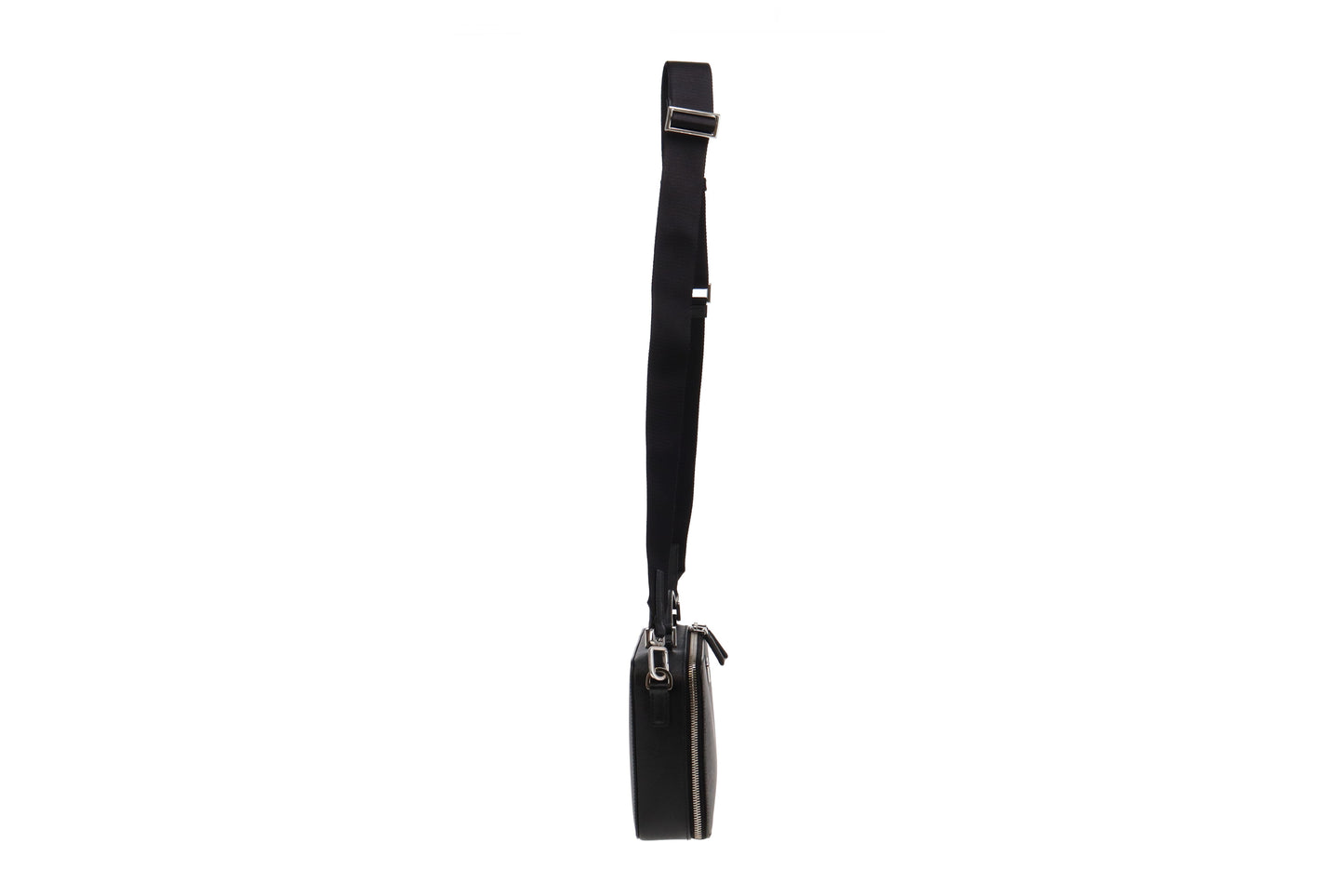 Prada Nero Saffiano Travel Brique Bag