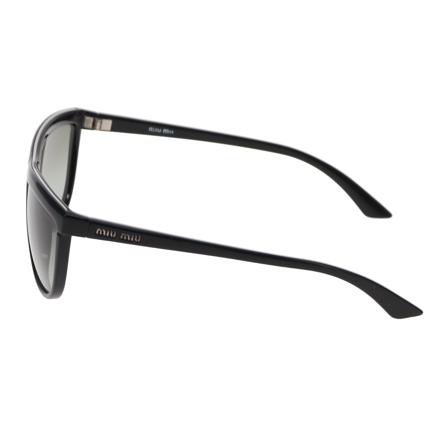 Miu Miu Black Frame High Bridge Sunglasses