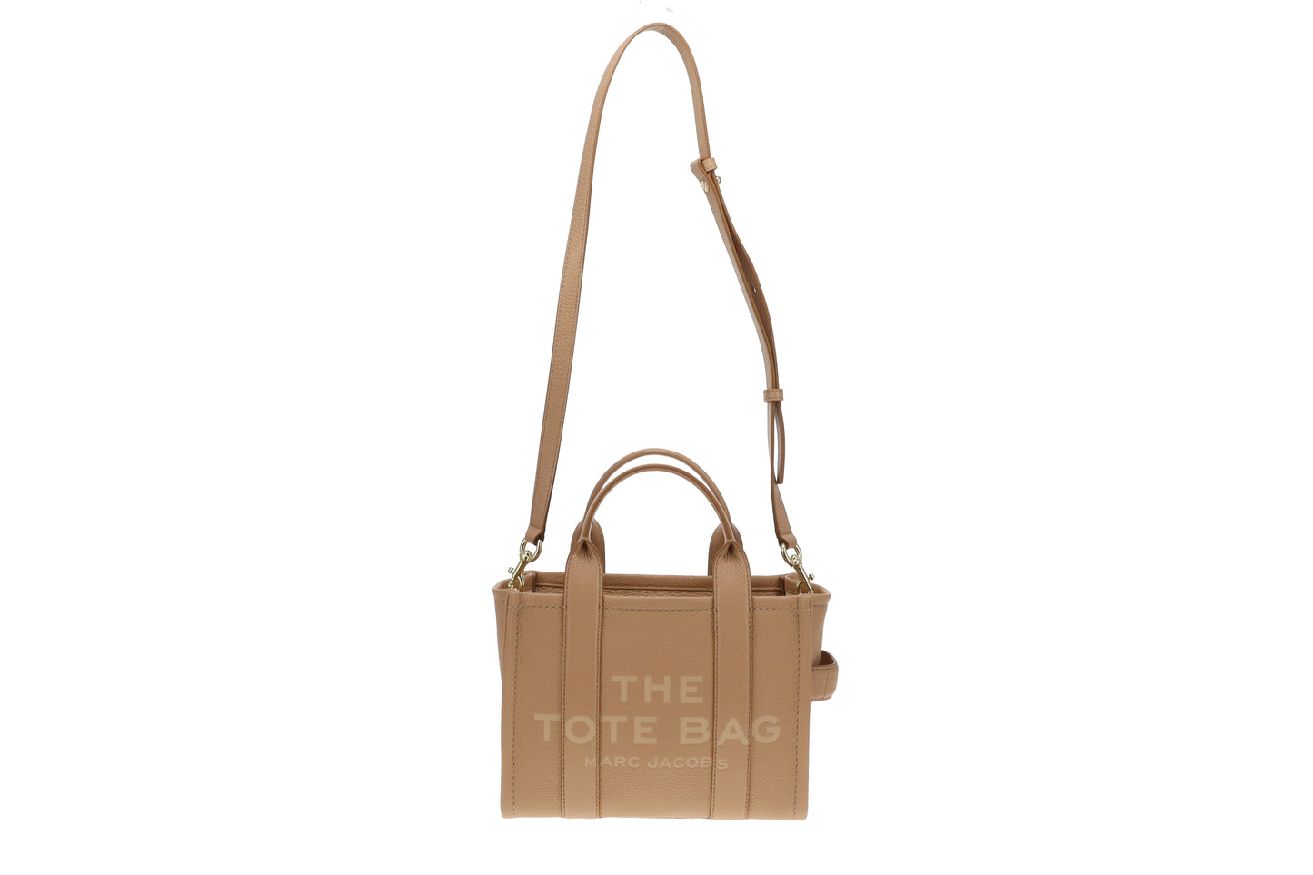 Marc Jacobs Camel Full Grain Leather The Small Tote Bag