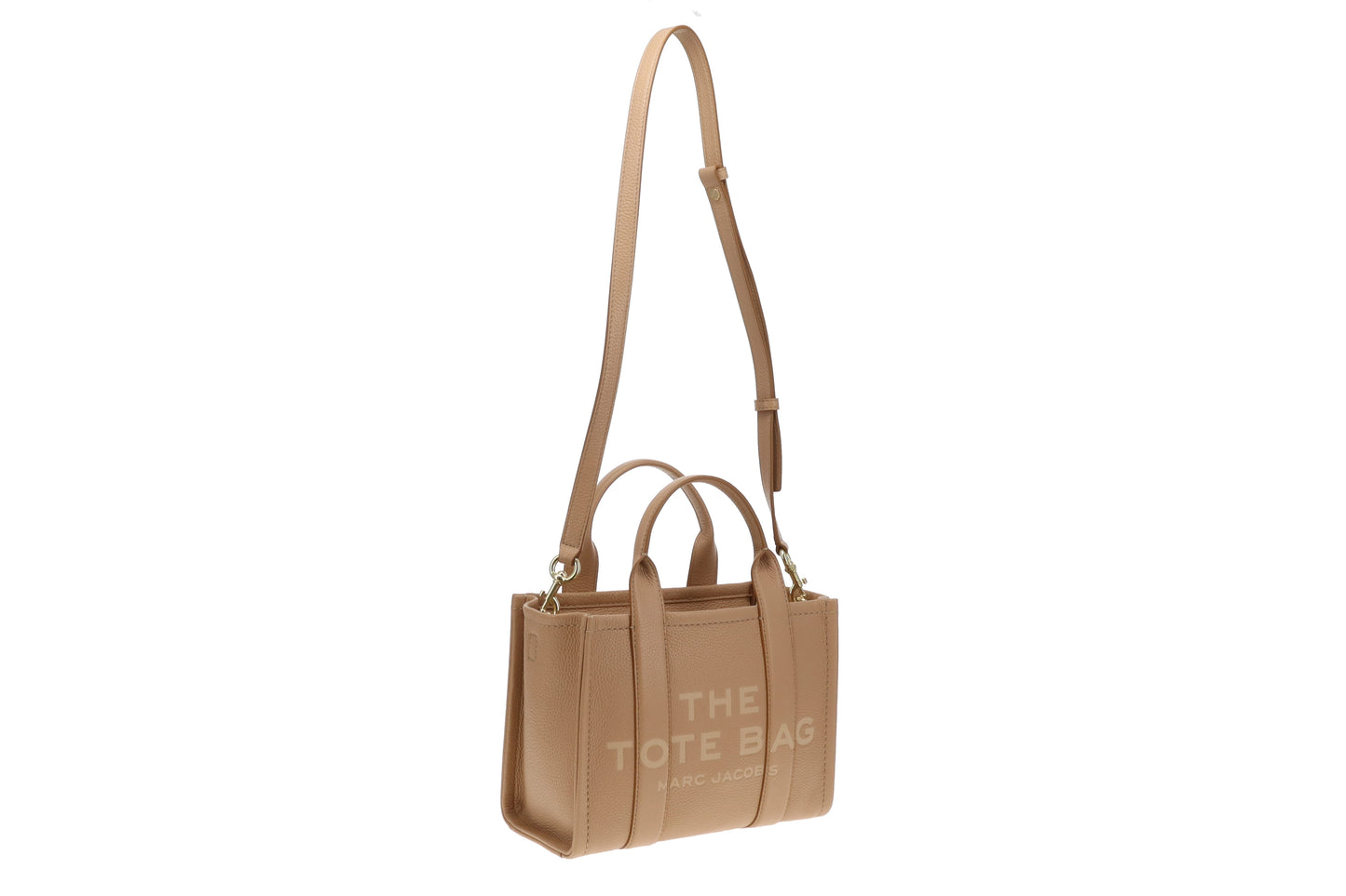 Marc Jacobs Camel Full Grain Leather The Small Tote Bag