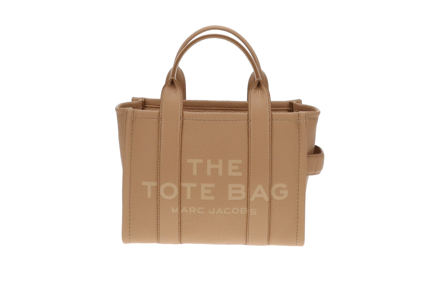 Marc Jacobs Camel Full Grain Leather The Small Tote Bag
