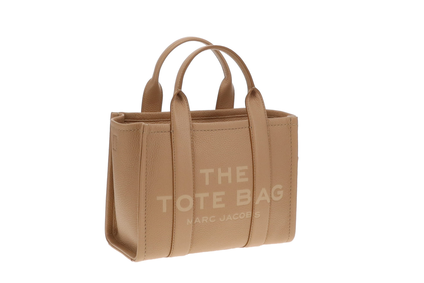 Marc Jacobs Camel Full Grain Leather The Small Tote Bag