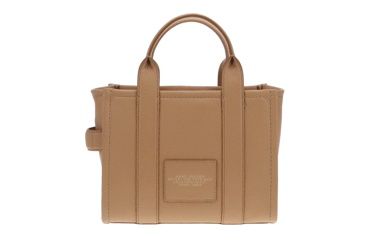 Marc Jacobs Camel Full Grain Leather The Small Tote Bag