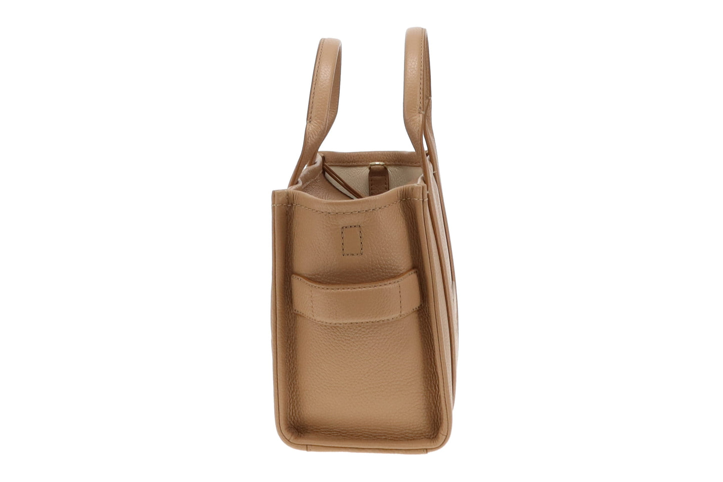 Marc Jacobs Camel Full Grain Leather The Small Tote Bag