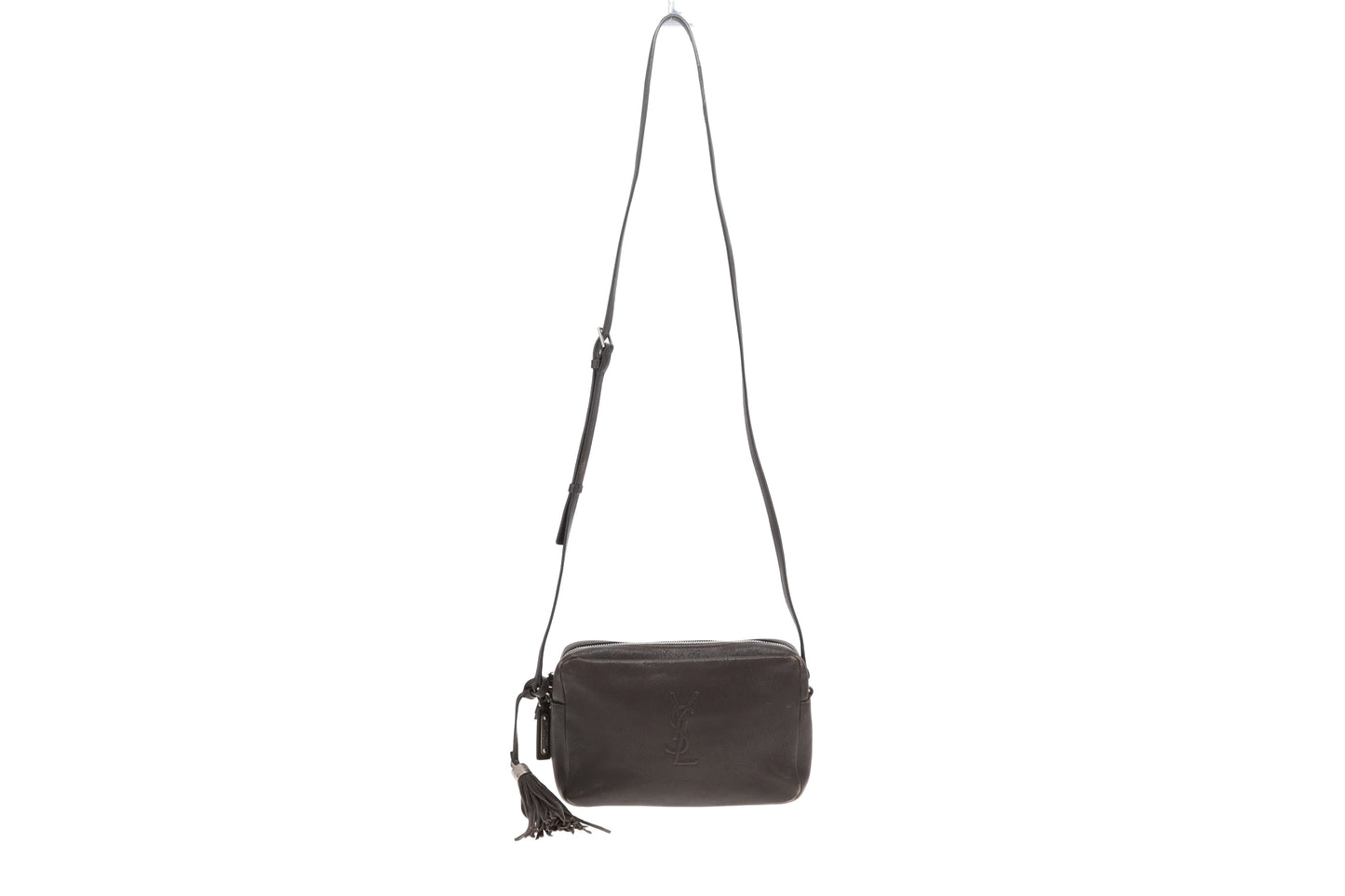 Saint Laurent Lou Camera Bag Grey All Leather Lou Camera Bag
