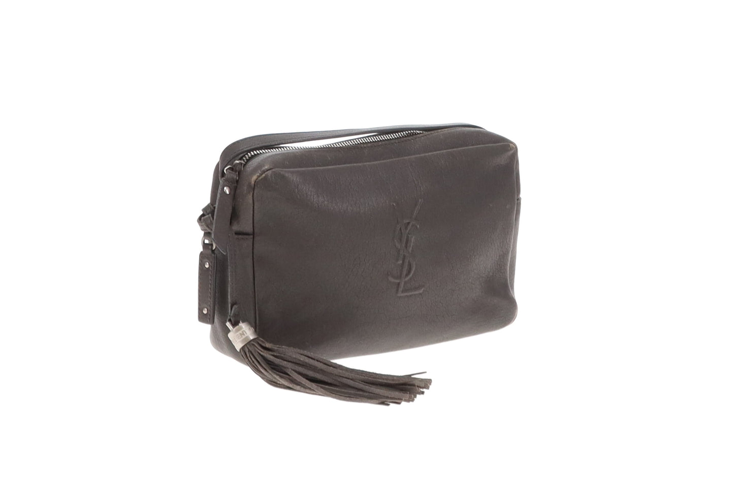 Saint Laurent Lou Camera Bag Grey All Leather Lou Camera Bag
