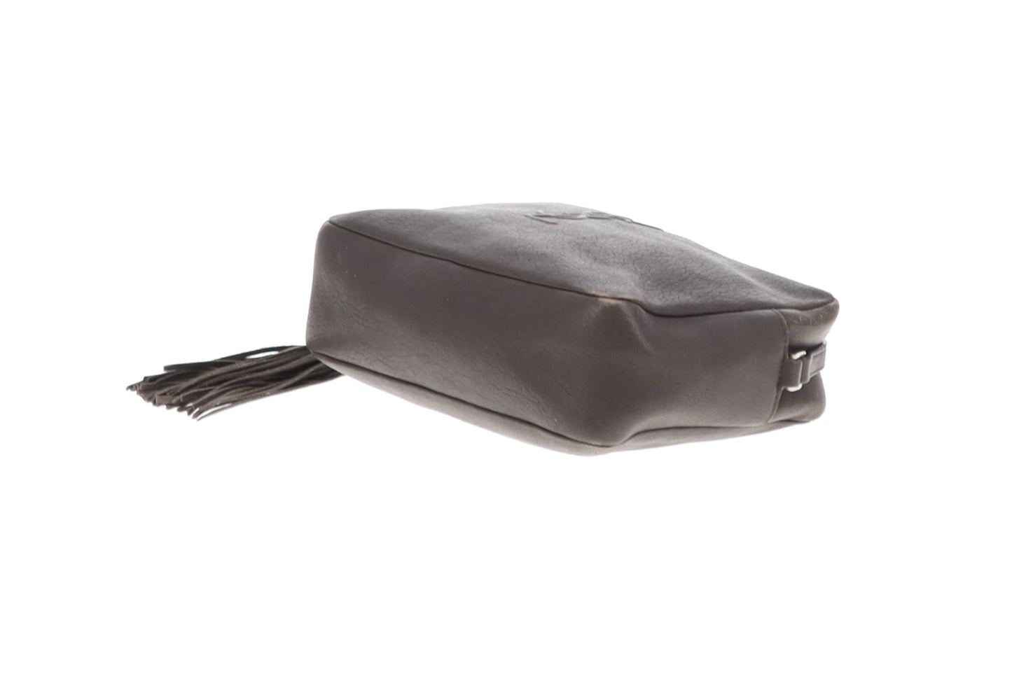 Saint Laurent Lou Camera Bag Grey All Leather Lou Camera Bag