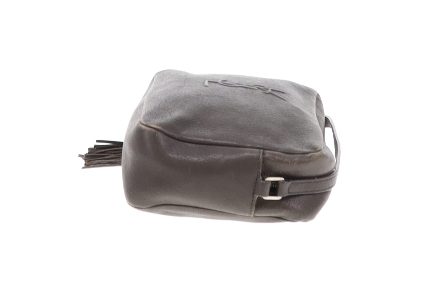 Saint Laurent Lou Camera Bag Grey All Leather Lou Camera Bag