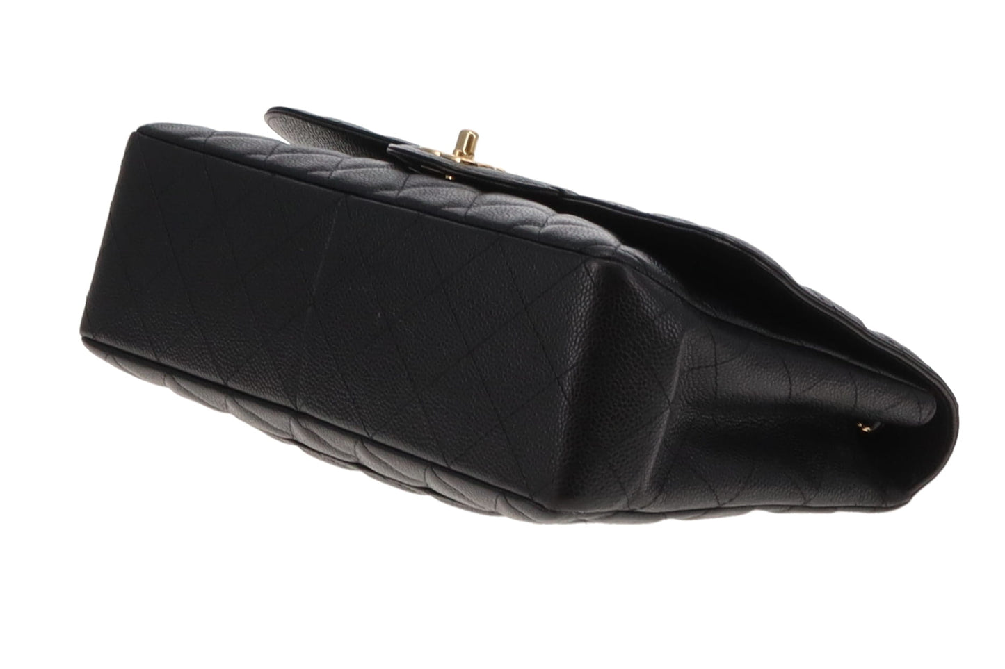 Chanel Classic Jumbo Single Flap Black Caviar GHW 2011