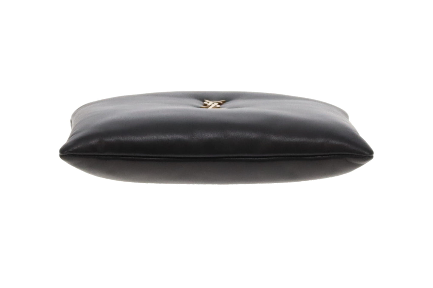 Saint Laurent Calypso Black Lambskin Small Pouch 2023