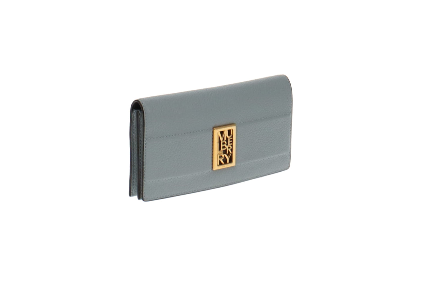 Mulberry Cloud Leather Sadie Logo Plaque Wallet