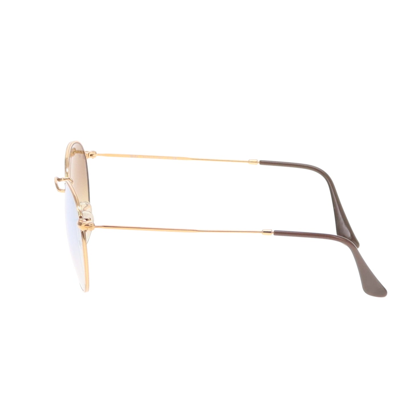 Ray-Ban Round Metal Sunglasses Mirrored Lens
