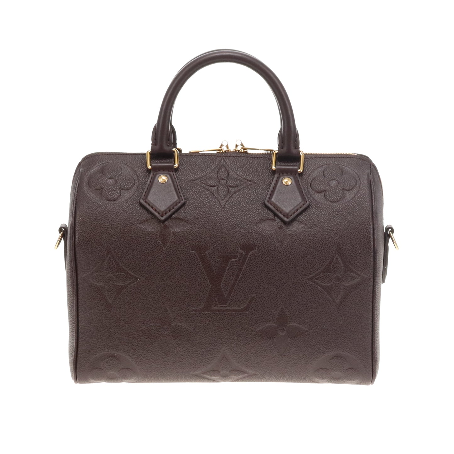 Louis Vuitton Speedy Bandouliere 25 Dark Brown Monogram Giant Empreinte