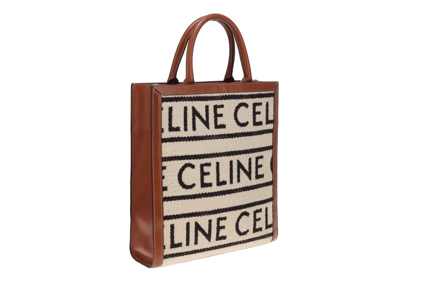Celine Vertical Cabas Monogram Cloth