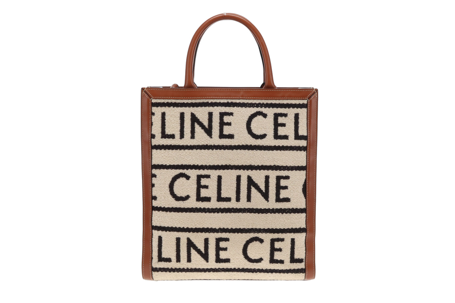 Celine Vertical Cabas Monogram Cloth