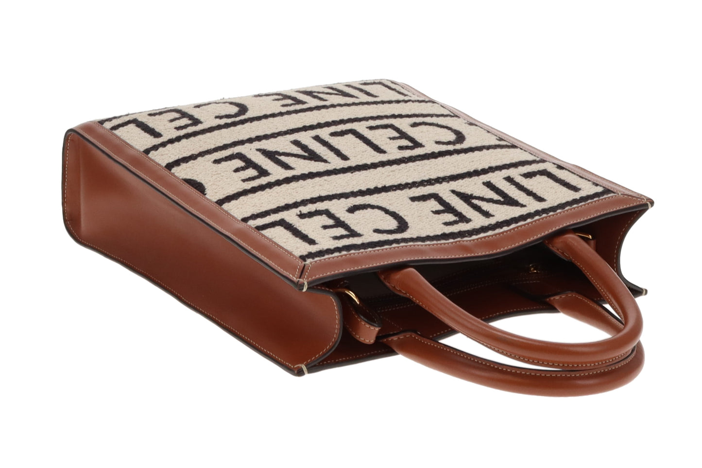 Celine Vertical Cabas Monogram Cloth