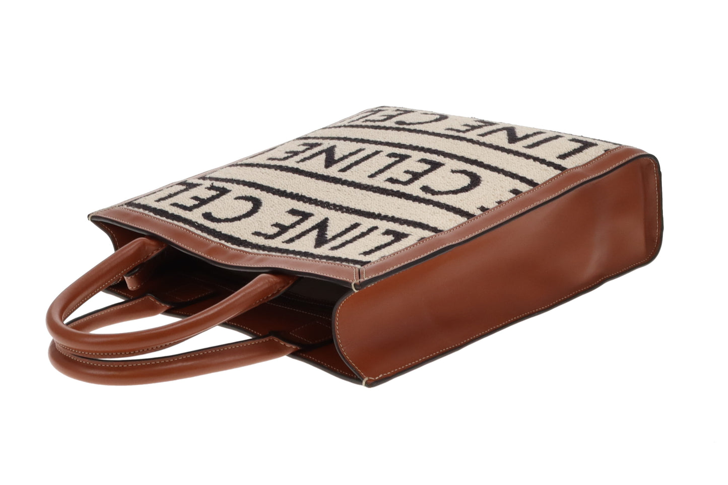 Celine Vertical Cabas Monogram Cloth