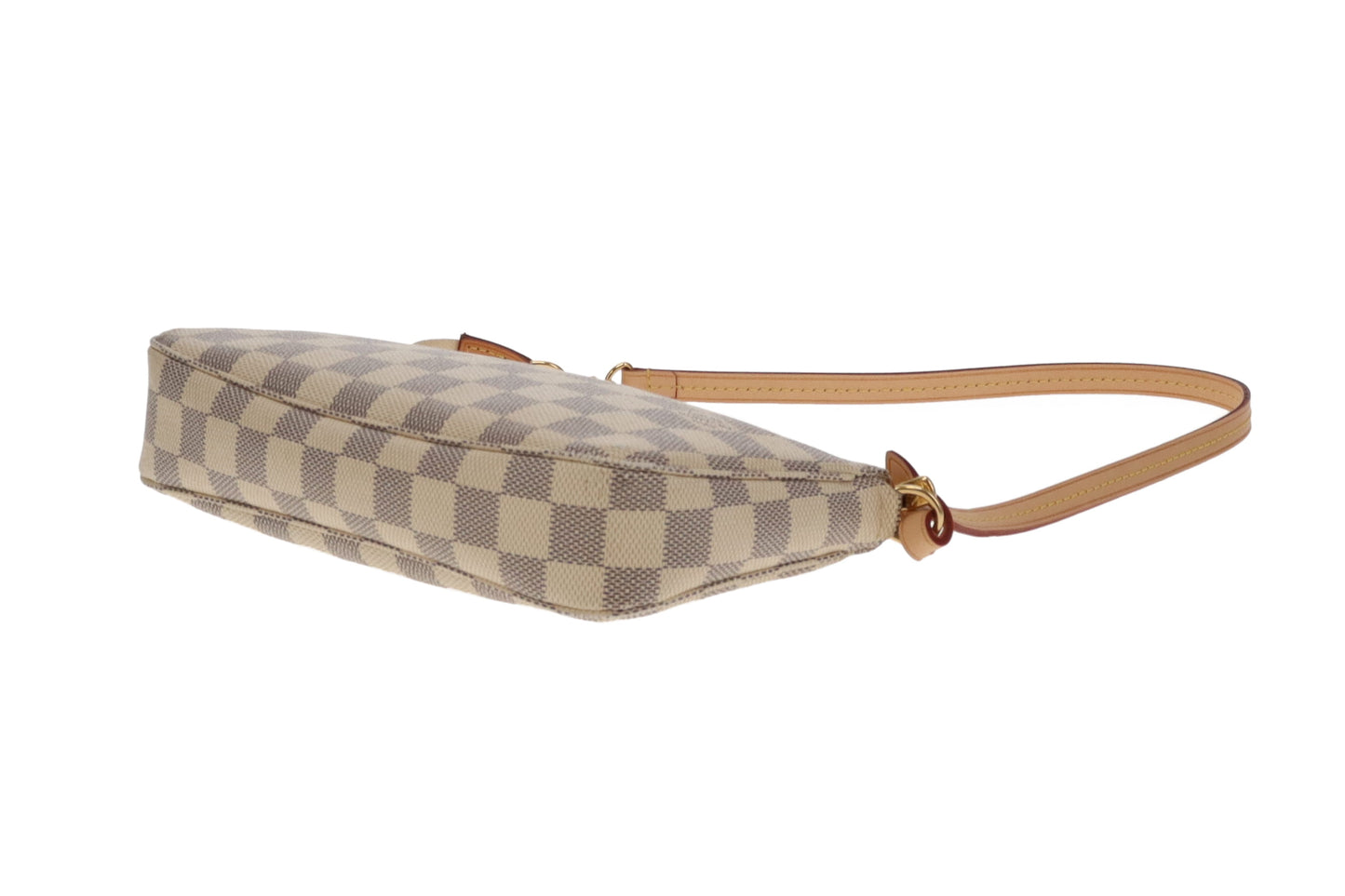 Louis Vuitton Pochette Accessoires Damier Azur with Additional Long Strap MB1148 - 2018