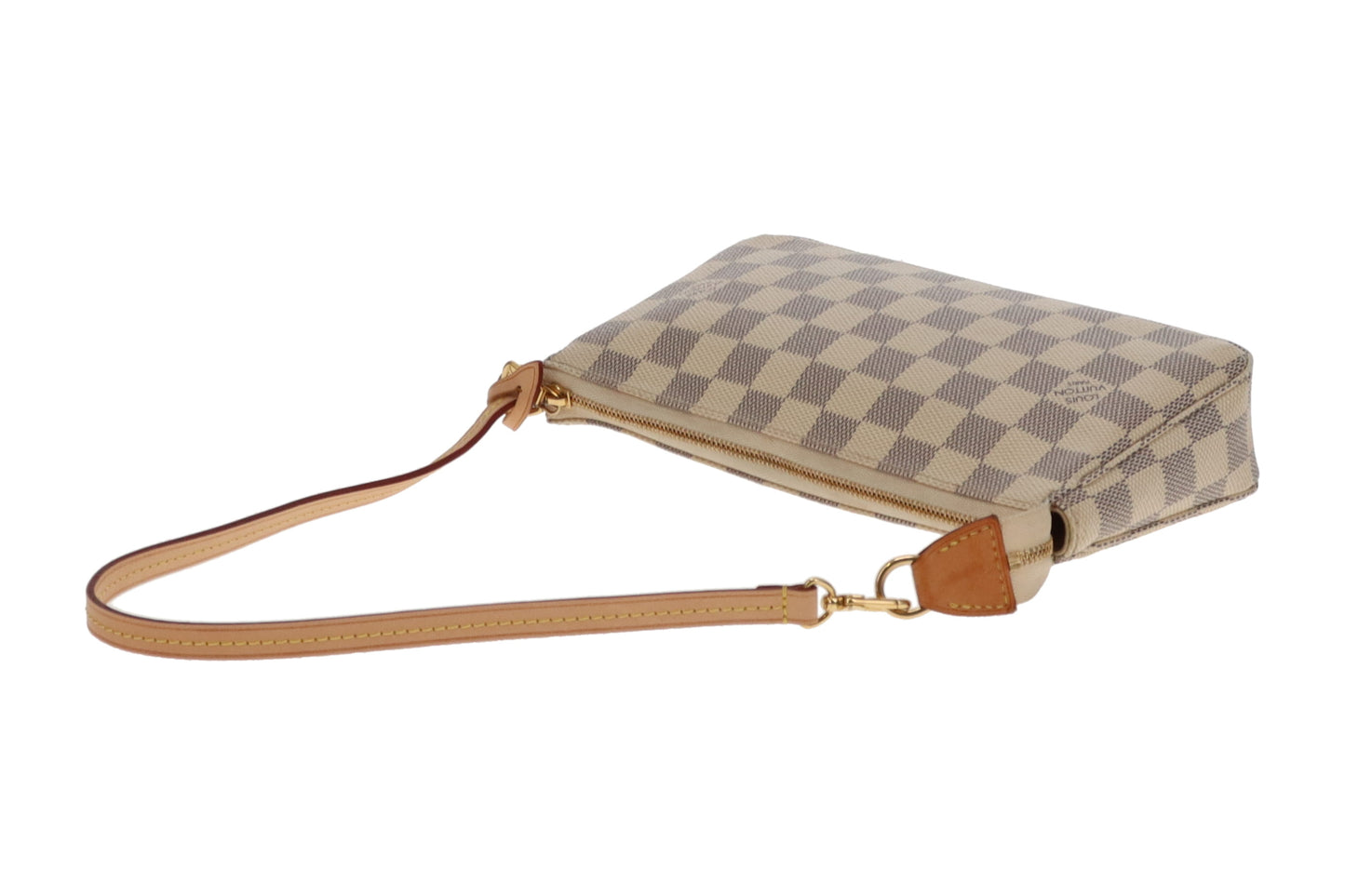 Louis Vuitton Pochette Accessoires Damier Azur with Additional Long Strap MB1148 - 2018