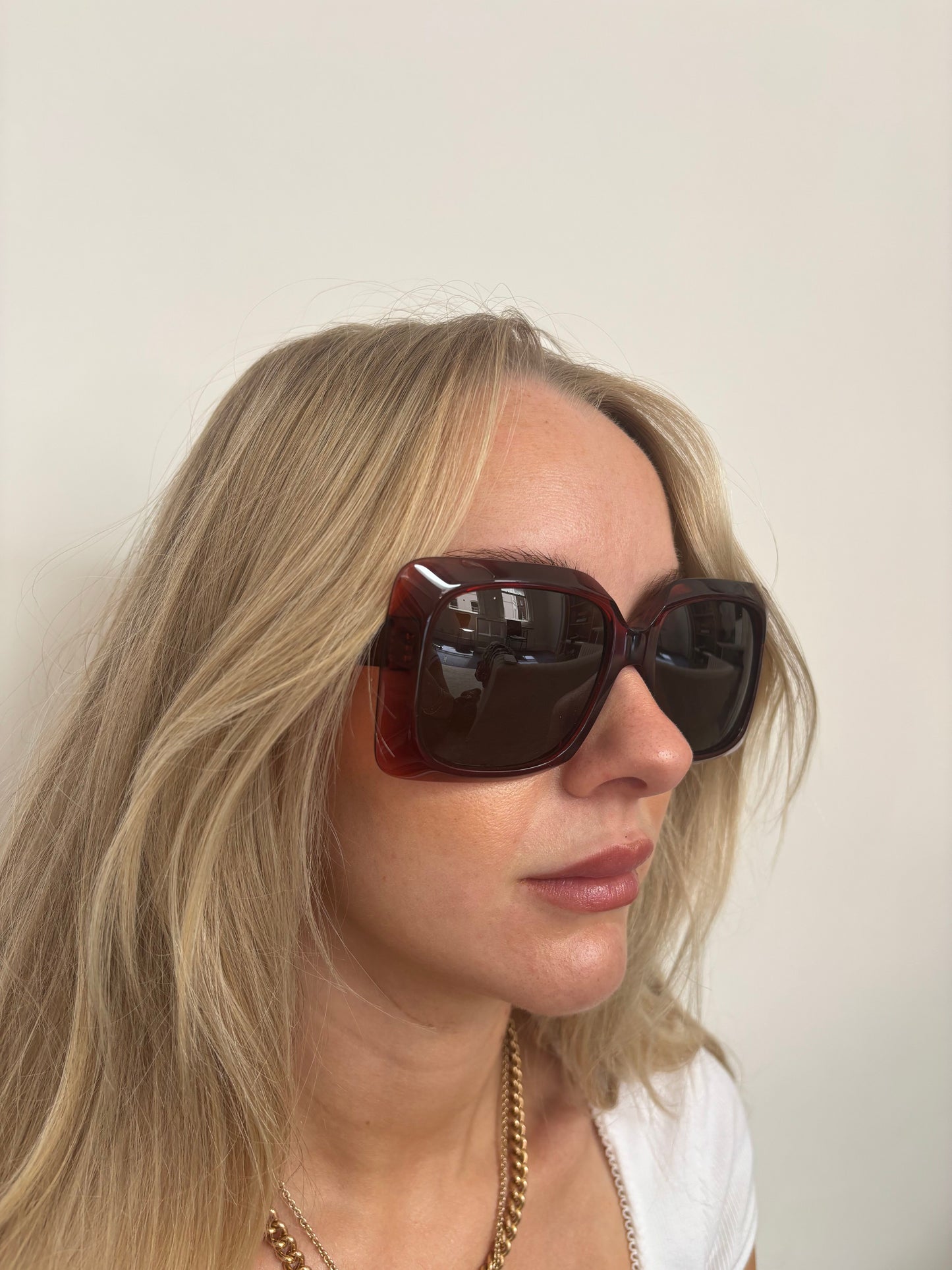 Celine Red Frame CL40096I Sunglasses