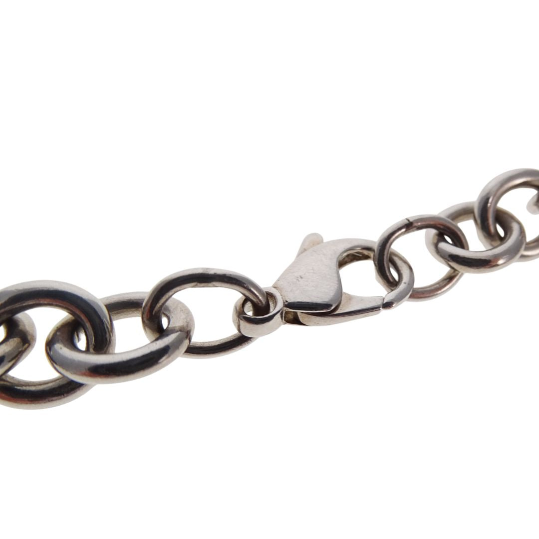 Tiffany & Co Disc Tag Necklace Sterling Silver