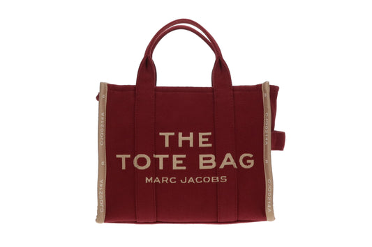 Marc Jacobs The Tote Burgundy Jacquard Medium Bag