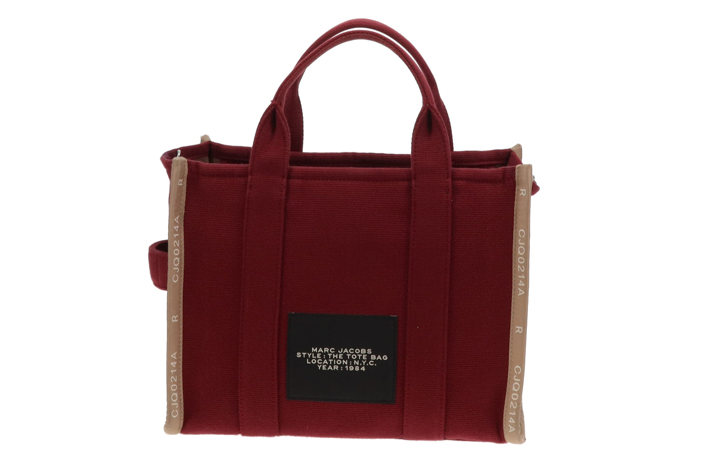 Marc Jacobs Burgundy Jacquard Medium The Tote Bag