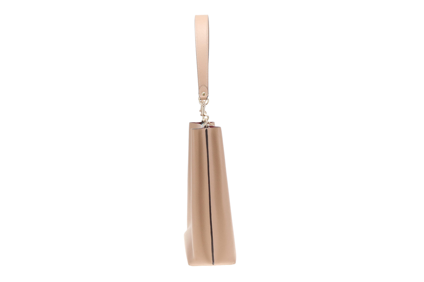 Coach Beige Leather Town Bucket Bag