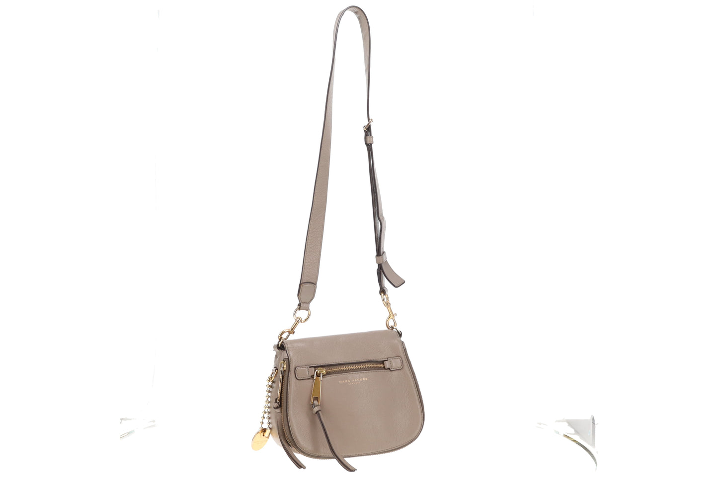 Marc Jacobs Recruit Saddle Bag Grey