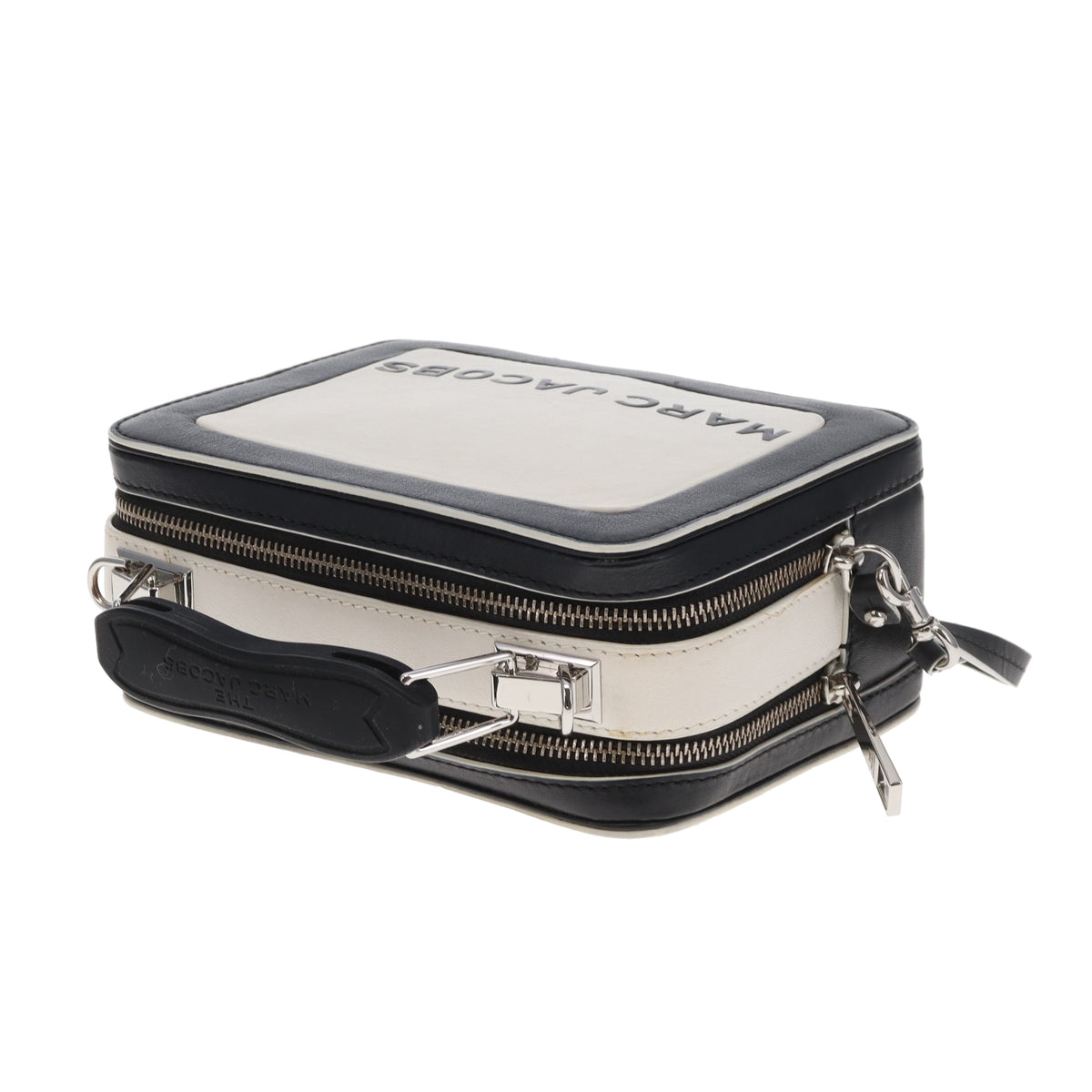 Marc Jacobs The Box Crossbody Bag In Monochrome